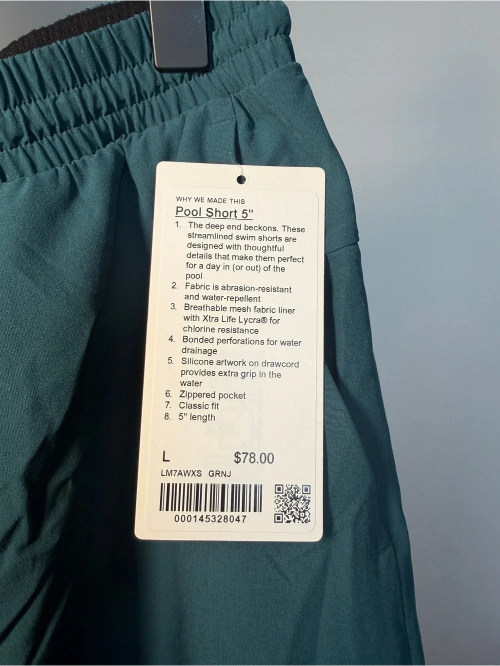 Lululemon Pool Short 5
